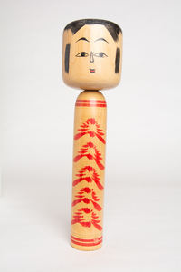 特大　伝統こけし 佐藤丑蔵 高さ４7㎝ 肘折系 ◆ 郷土玩具 こけし 土人形 アート 伝統工芸 オブジェ