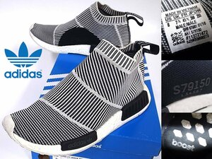 adidas originals NMD R1 PK boost NMD City Sock（アディダス）シューズ スニーカー ストライプ　 JP 26.0cm