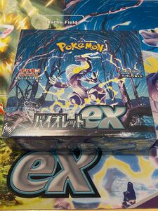 ポケモンカード　バイオレットex シュリンク付き