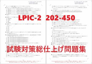 LPIC-2 202-450V4.5【６月日本語印刷版】資格認定現行実試験最新版問題集