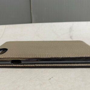 YI030193 スマホケース iPhone8 手帳型レザーケース ボナベンチュラ BOTD8-GG(グレージュ) diary case 直接引き取り歓迎の画像7