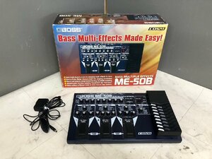 NI030308◆BOSS ボス◆ME-50B マルチエフェクター 箱付き ※通電のみジャンク扱い 音響機器 楽器 直取歓迎！