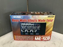 NI030308◆BOSS ボス◆ME-50B マルチエフェクター 箱付き ※通電のみジャンク扱い 音響機器 楽器 直取歓迎！_画像5