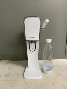 YI030322 ソーダストリーム sodastream 炭酸水メーカー 専用ガスシリンダー付 直接引き取り歓迎