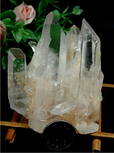 ◆超強いパワーヒマラヤ産天然水晶クラスター1178B6-30B105b