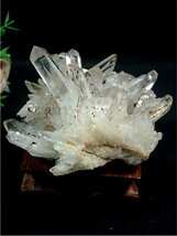 ◆超強いパワーヒマラヤ産天然水晶クラスター178B6-YS-56B16Z_画像1