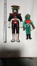 当時物 ソフビ 仮面ライダーストロンガー　アマゾン_画像1