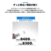 ダイハツ コペン (LA400K) 対応 LED MONSTER L8400 ハイビームランプキット 8400lm ホワイト 6300K H9 15-A-1_画像4