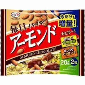 現品限り！〈値下げ→430円！激安〉不二家 アーモンドチョコレート 20粒+2粒《賞味期限 2024年 12月》