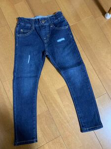 F.O.KIDS デニムパンツ　エフオーキッズ　すぽ軽　ダメージデニム　ブリーズ ジーンズ