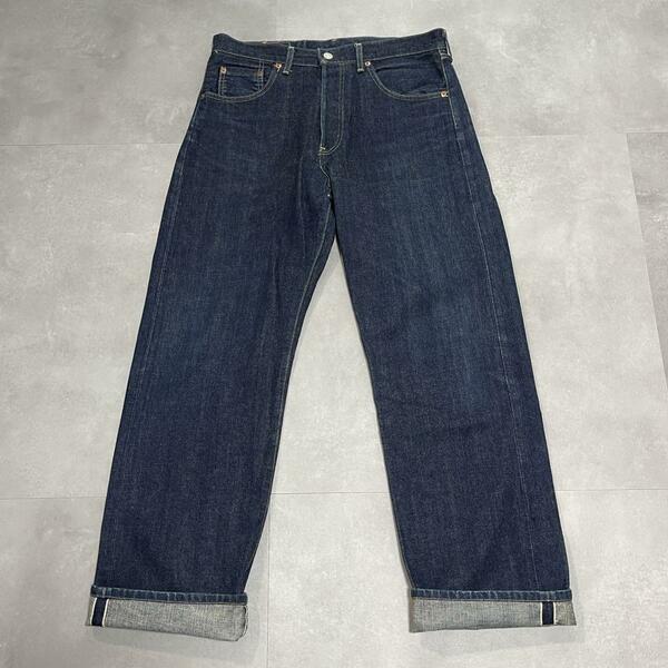 濃紺☆LEVI'S 503xx セルビッチデニムパンツ BIGE 日本製 W34