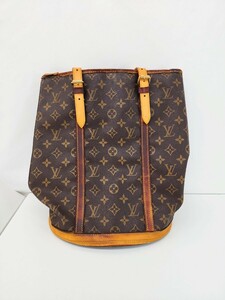 LOUIS VUITTON ルイヴィトン モノグラム バケットGM バケツ型 トートバッグ ショルダーバッグ#tn0019