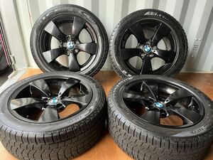 【スタッドレス】BMW E60 E61 5シリーズ 純正 17in 7.5J +20 PCD120 225/50R17 品番:6762001 