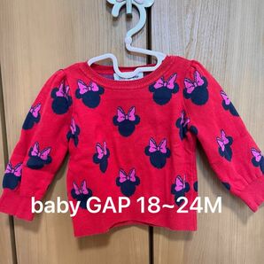 【061】 baby GAP ミニーニット 18~24M