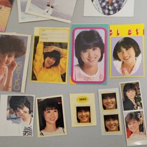 松田聖子　雑誌付録シール　切り抜き　当時物　80年代アイドル_画像5