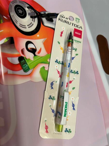 ニンテンドー 大阪 Nintendo Osaka シャーペン クルトガ ピクミン 限定 ショップ袋付き シャープペンシル ペン