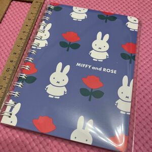 ミッフィーMIFFY AND ROSE A6ノート