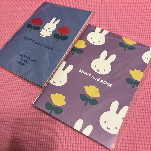 ミッフィーMIFFYAND ROSE ノート2冊セット