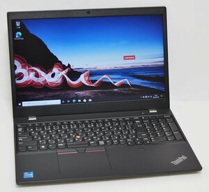 ★ThinkPad L15 Core i5-1135G7/15.6型TFT8GB/HD320GB/無線LAN/カメラ/Windows 10Pro★Type-Cポート不良1円～