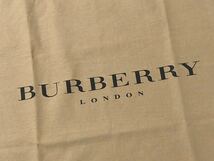 バーバリー「BURBERRY」バッグ保存袋 (3758) 正規品 付属品 内袋 布袋 巾着袋 布製 44×42cm ベージュ バッグ用 _画像3