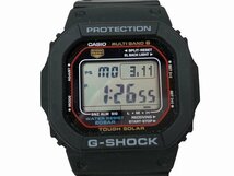 G-SHOCK / ジーショック カシオ CASIO GW-M5610 クォーツ ソーラー 電波 ラバーベルト メンズ 文字盤ブラック_画像7