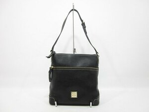 DOONEY&BOURKE/ドゥーニー&バーク ワンショルダーバッグ レザーバッグ フック付き ユニセックス ブラック