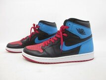 NIKE / ナイキ WMNS AIR JORDAN1 HIGH OG CD0461-046 ジョーダン1ハイOG メンズ サイズ : 29cm スニーカー 黒青赤_画像3