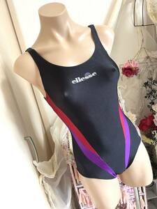 * lady's swimsuit S* goldwin [ellesse] made in Japan * One-piece swimsuit : black K-TY721