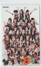 B=j741 AKB48 B.L.T. BLT テレカ