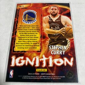 2023-24 Hoops Stephen Curry Ignition の画像2