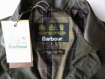 新品 Barbour Beacon Sports Jacket オリーブ S AW17 007 MWX0007 Skyfall ダニエル・クレイグ着 ワックスコットン 吉田十紀人 定価93500_画像10