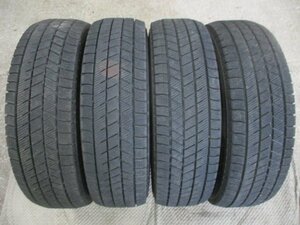 2021年製 185/70R14 88Q 8部山程度 カタベリあり【4本セット】BRIDGESTON VRX3 【個人宅発送不可商品】