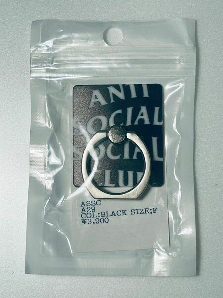 【新品半値以下】Anti Social Social Club ロゴ スマホリング