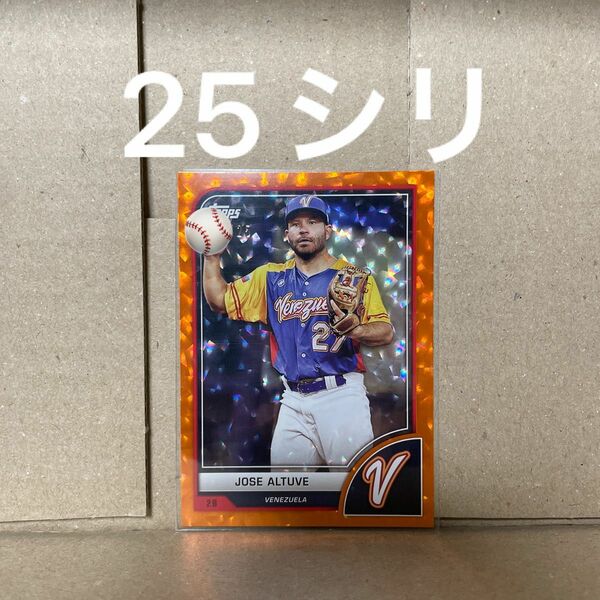 JOSE ALTUVE WBC Topps 25シリ