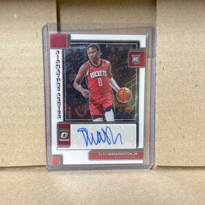2022-2023 panini DONRUSS OPTIC TyTy Washington JR. auto サインカード RC