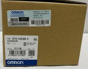 新品 オムロンOMRON CP1E-E60SDR-A 6ケ月保証