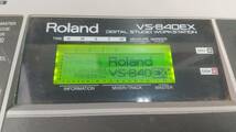 湘/Roland/マルチトラックレコーダー/VS-840EX/通電確認済/動作未確認/録音機器/グレー/ローランド/3.15-21KS_画像5