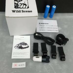 浜/ベストマーケティング/Wild Scene/LEDヘッドライト/5個セットまとめ売り/充電式/600ルーメン/シガーソケット付/2.1-230KSの画像8