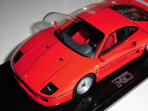 京商 　１/４３　フェラーリ　F４０　（赤）　FERRARI　F40　新品保管品　未展示品