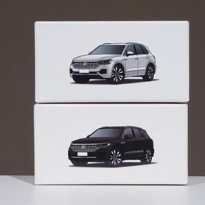 【日本未発売】JKM 1/64 Volkswagen Touareg フォルクスワーゲン トゥアレグ 【2台セット】