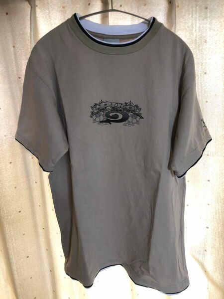 PIKO Tシャツ　ハワイアン　Mサイズ　ベージュ