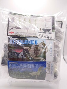 原色日本昆虫図鑑Ⅱ シークレット入り全12種セット　オキナワマルバネクワガタ　キアシナガバチ　オオカマキリ　オオルリボシヤンマ 他