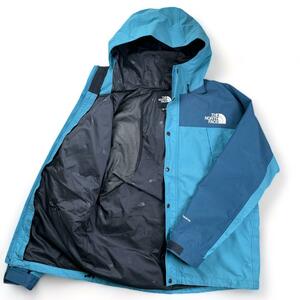 幻級XXL 希少色 ●ノースフェイス マウンテンライトジャケット メンズ ターコイズブルー THE NORTH FACE パーカー ブルゾン ゴアテックス