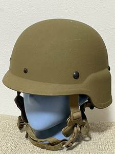 米軍放出品　中古美品　ＵＳＭＣ　ＬＷＨ　ＢＡＥ　ライトウェイトヘルメット　ＭＤ