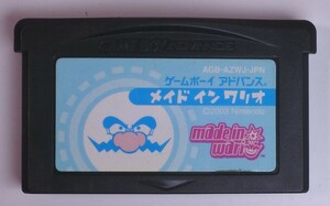 1円から売り切りスタート・・GameBoy ADVANCE ゲームボーイアドバンス メイドインワリオ made in wario 20240303 j 202 0212