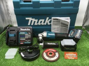 【領収書発行可】☆Makita/マキタ GA002GRDX 125mm充電式グラインダ 40Vmax2.5Ah [ITZKPGTAIE0S]