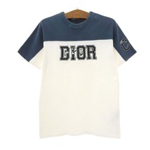 ディオール ケニー シャーフ コラボ ロゴ 刺繍 Tシャツ ディオールオム 193J646A0554 メンズ ホワイト Dior 中古 【アパレル・小物】_画像1