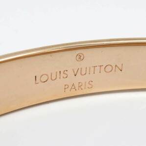 ルイヴィトン カフ ナノグラム モノグラム M00253 メタル レディース ピンクゴールド LOUIS VUITTON 中古 【アパレル・小物】の画像8