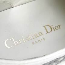 ディオール Walk'n'Dior スニーカー オブリーク レディース ベージュ グレー ホワイト Dior 中古 【アパレル・小物】_画像8