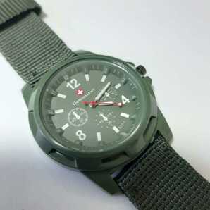 新品 腕時計 軍事モデル 緑 4の画像6